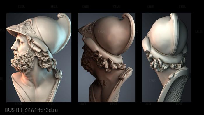 BUSTH_6461 3d stl модель для ЧПУ
