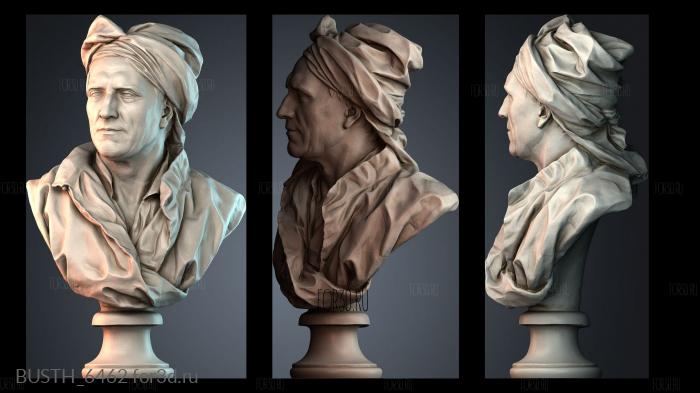 BUSTH_6462 3d stl модель для ЧПУ