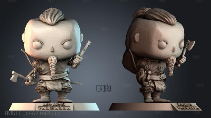 BUSTH_6469 3d stl модель для ЧПУ