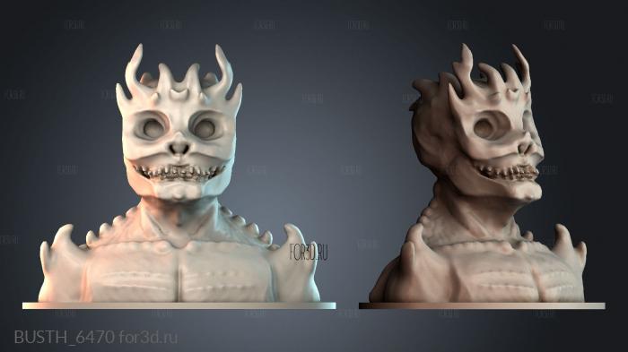 BUSTH_6470 3d stl модель для ЧПУ