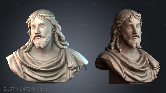 BUSTH_6472 3d stl модель для ЧПУ