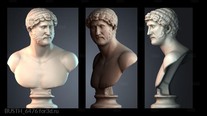 BUSTH_6476 3d stl модель для ЧПУ