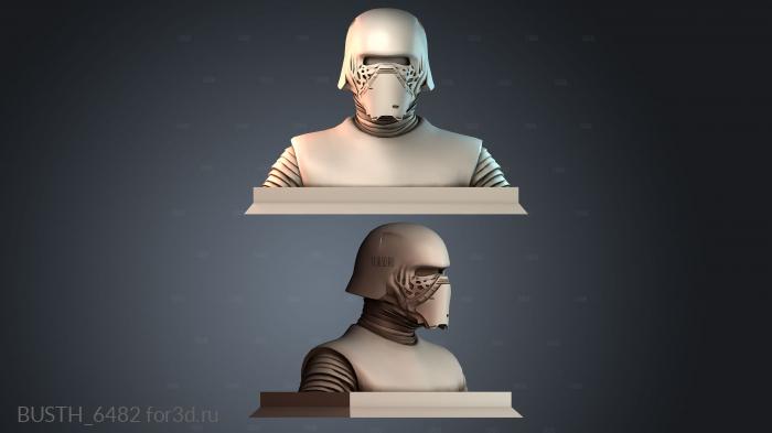 BUSTH_6482 3d stl модель для ЧПУ