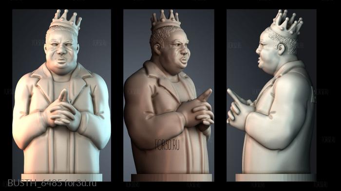 BUSTH_6485 3d stl модель для ЧПУ
