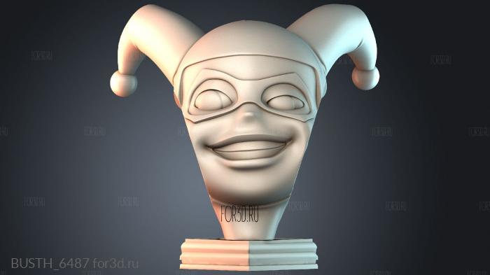 BUSTH_6487 3d stl модель для ЧПУ
