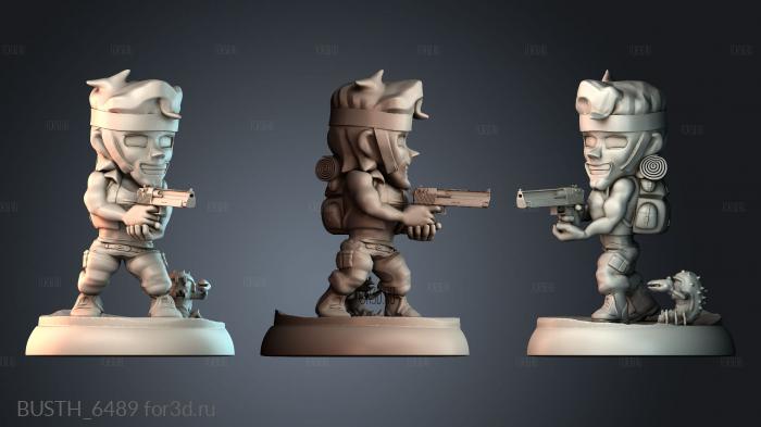 BUSTH_6489 3d stl модель для ЧПУ