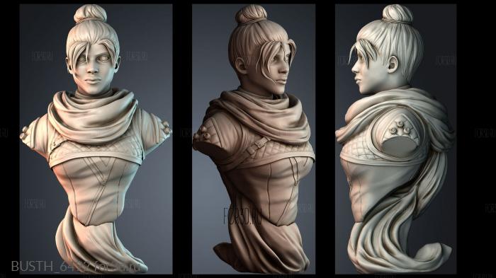 BUSTH_6492 3d stl модель для ЧПУ
