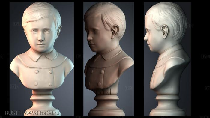 BUSTH_6498 3d stl модель для ЧПУ