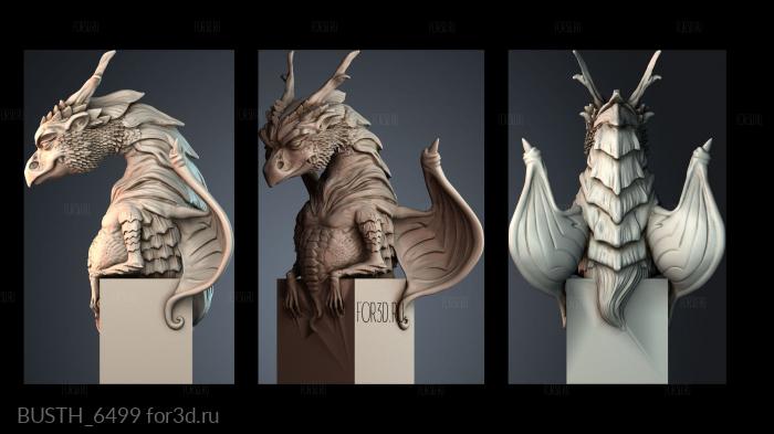 BUSTH_6499 3d stl модель для ЧПУ