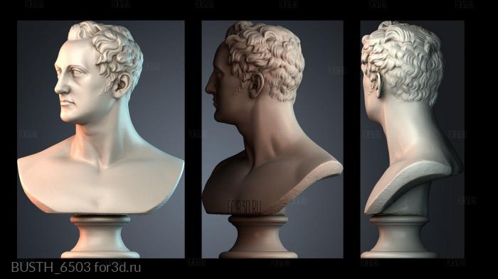 BUSTH_6503 3d stl модель для ЧПУ