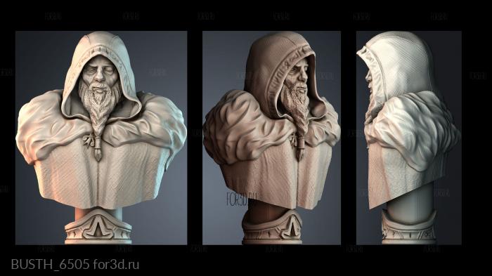 BUSTH_6505 3d stl модель для ЧПУ