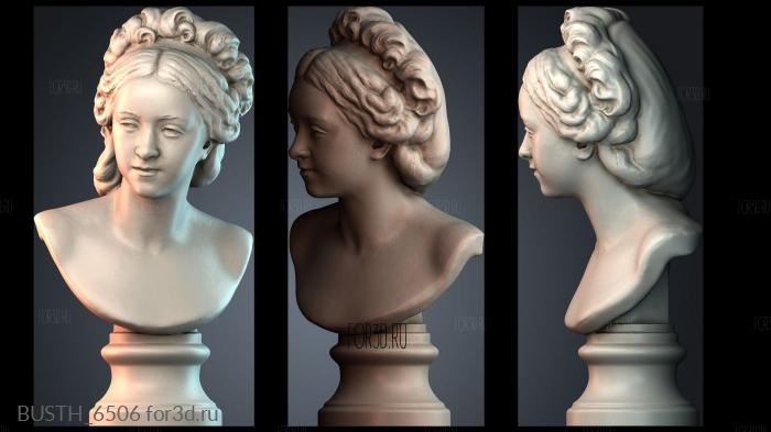 BUSTH_6506 3d stl модель для ЧПУ