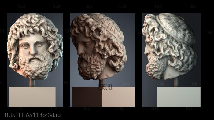 BUSTH_6511 3d stl модель для ЧПУ