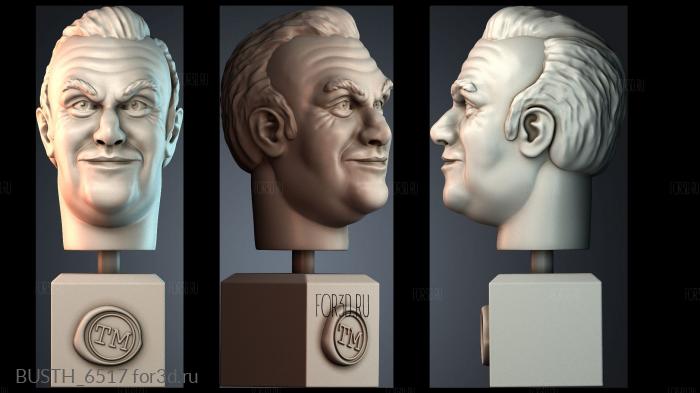 BUSTH_6517 3d stl модель для ЧПУ