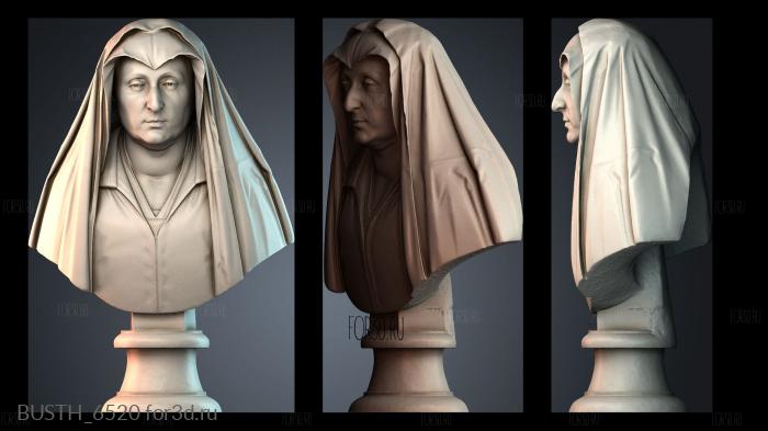 BUSTH_6520 3d stl модель для ЧПУ
