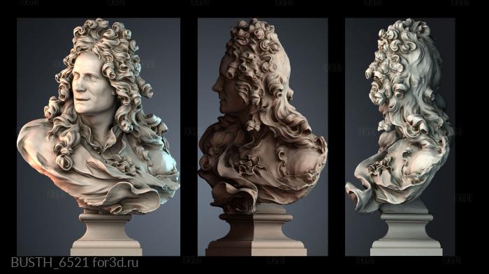 BUSTH_6521 3d stl модель для ЧПУ
