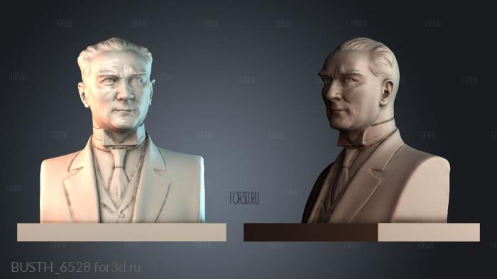 BUSTH_6528 3d stl модель для ЧПУ