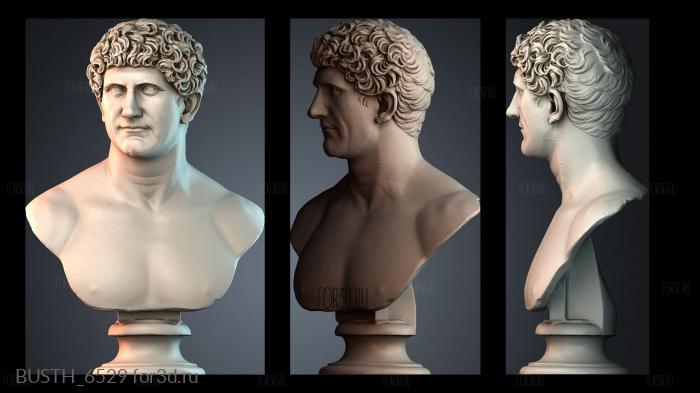 BUSTH_6529 3d stl модель для ЧПУ