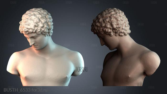 BUSTH_6533 3d stl модель для ЧПУ