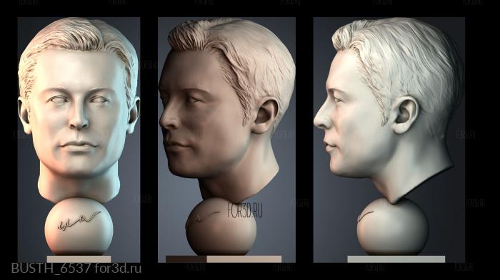 BUSTH_6537 3d stl модель для ЧПУ