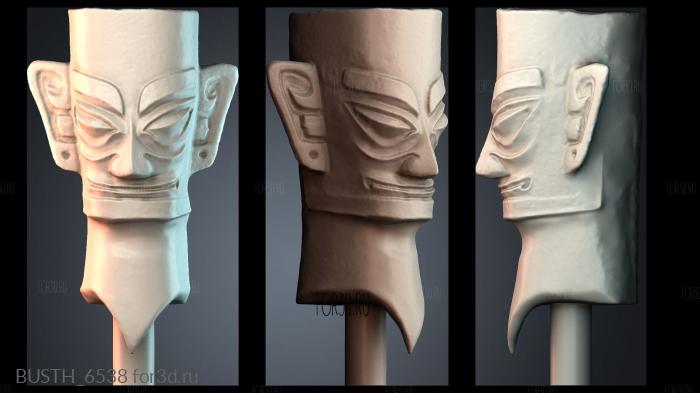 BUSTH_6538 3d stl модель для ЧПУ