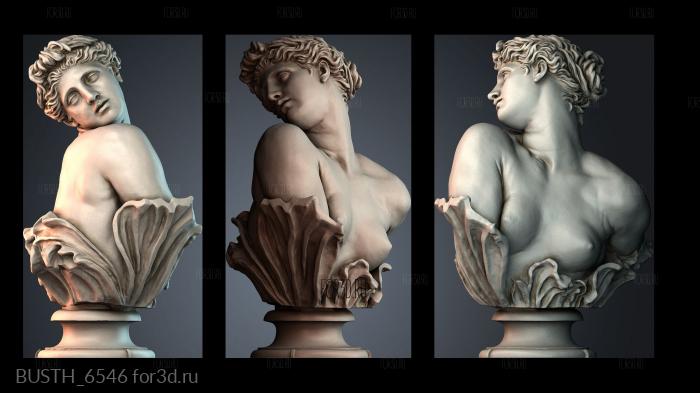 BUSTH_6546 3d stl модель для ЧПУ