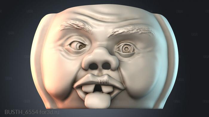 BUSTH_6554 3d stl модель для ЧПУ