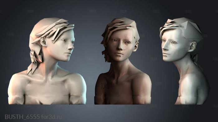 BUSTH_6555 3d stl модель для ЧПУ