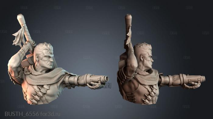 BUSTH_6556 3d stl модель для ЧПУ