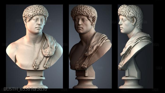 BUSTH_6558 3d stl модель для ЧПУ