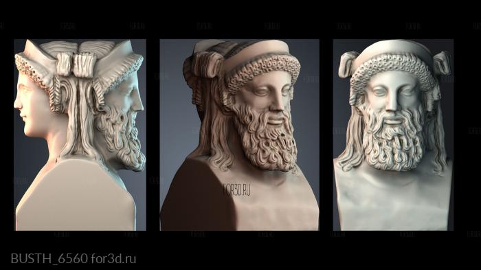 BUSTH_6560 3d stl модель для ЧПУ