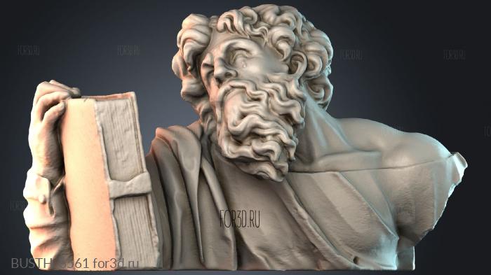 BUSTH_6561 3d stl модель для ЧПУ