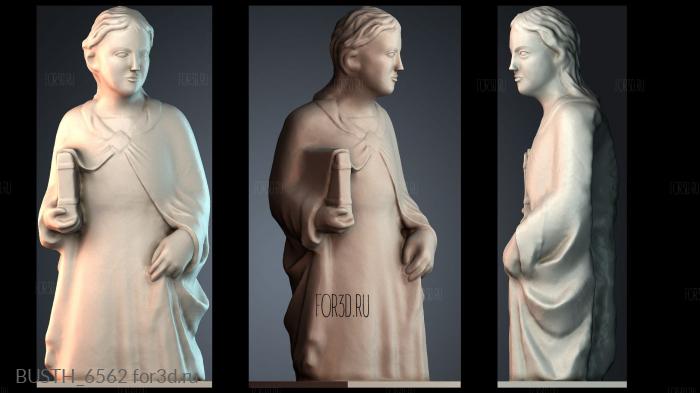 BUSTH_6562 3d stl модель для ЧПУ