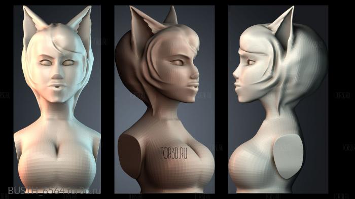 BUSTH_6564 3d stl модель для ЧПУ