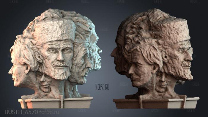 BUSTH_6570 3d stl модель для ЧПУ