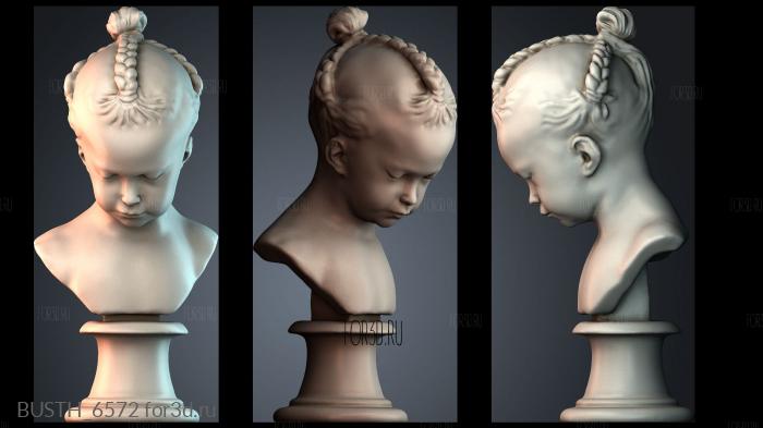BUSTH_6572 3d stl модель для ЧПУ