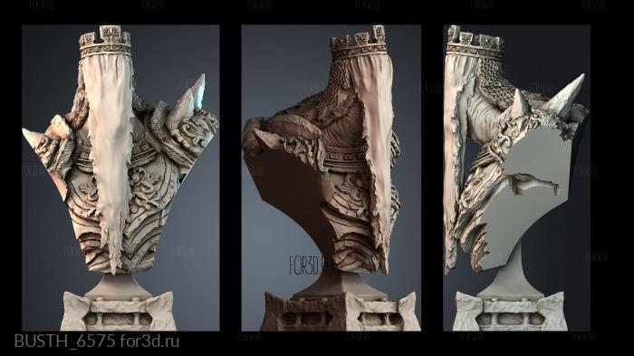 BUSTH_6575 3d stl модель для ЧПУ