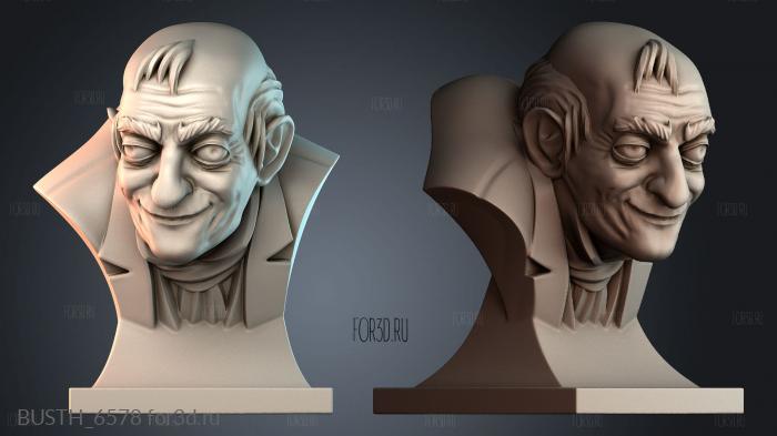 BUSTH_6578 3d stl модель для ЧПУ