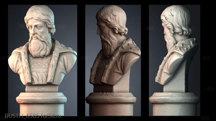BUSTH_6585 3d stl модель для ЧПУ