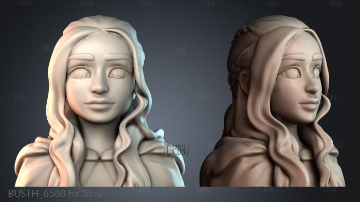 BUSTH_6588 3d stl модель для ЧПУ