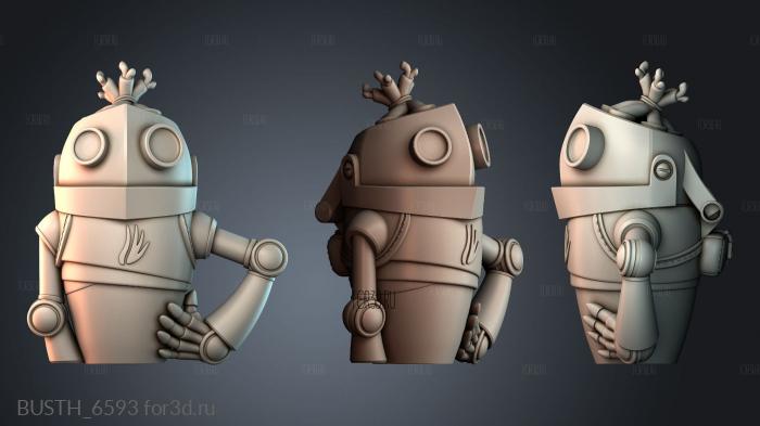 BUSTH_6593 3d stl модель для ЧПУ