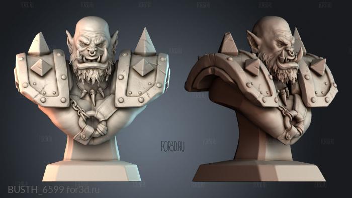 BUSTH_6599 3d stl модель для ЧПУ