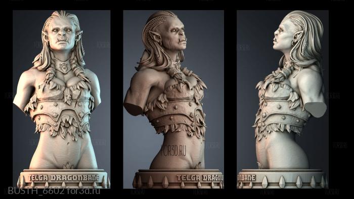 BUSTH_6602 3d stl модель для ЧПУ