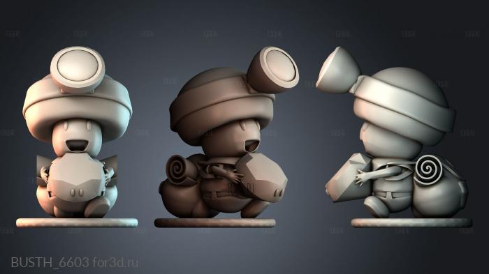 BUSTH_6603 3d stl модель для ЧПУ