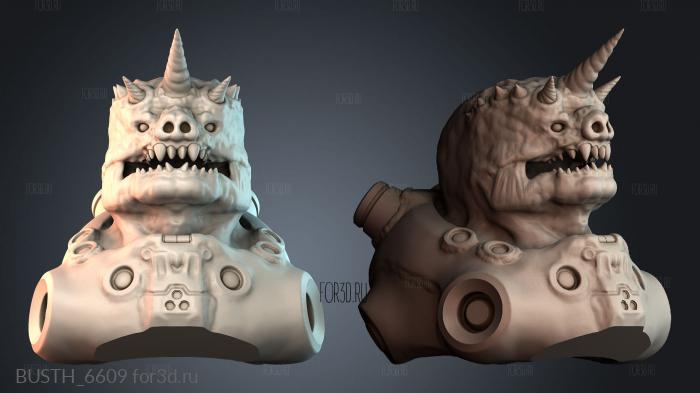 BUSTH_6609 3d stl модель для ЧПУ