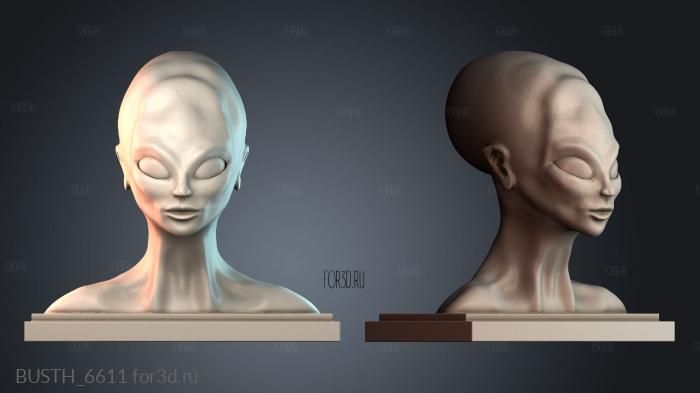 BUSTH_6611 3d stl модель для ЧПУ