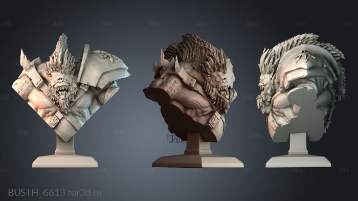 BUSTH_6613 3d stl модель для ЧПУ