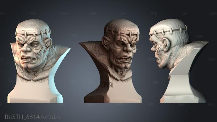 BUSTH_6614 3d stl модель для ЧПУ