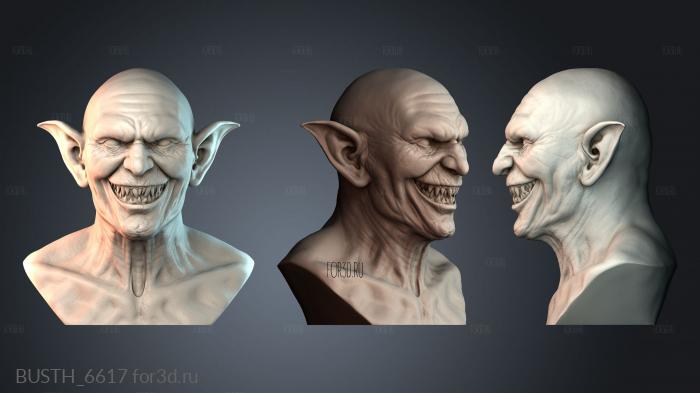 BUSTH_6617 3d stl модель для ЧПУ