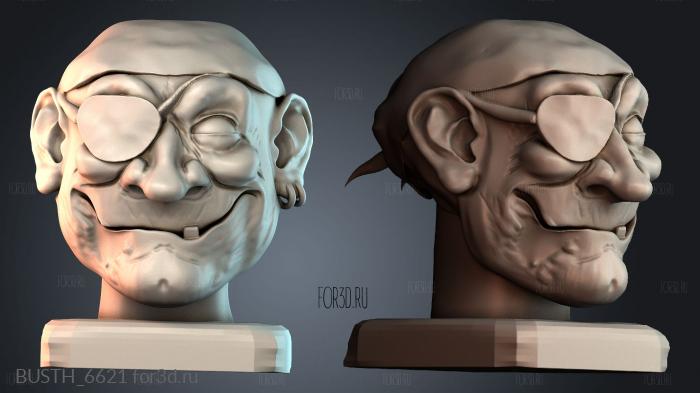 BUSTH_6621 3d stl модель для ЧПУ
